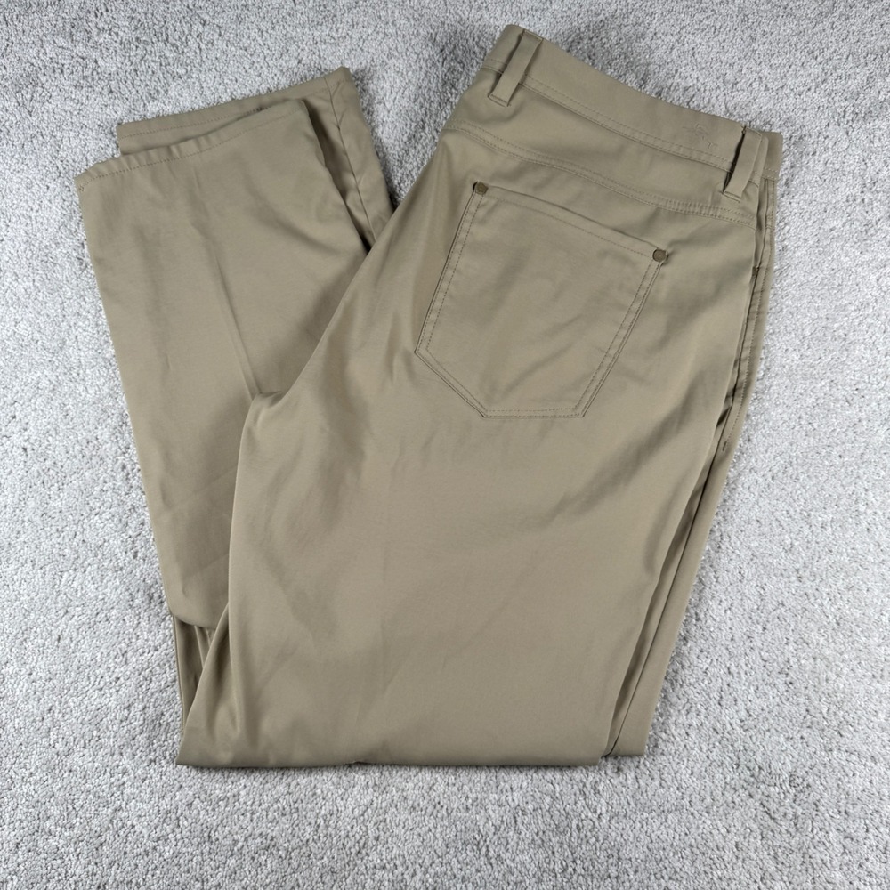 Tommy Bahama Boracay Chino Pants Mens 38x31 Khaki Tan Stretch 5-Pocket